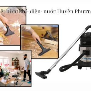 Máy hút bụi Clepro hút được nhiều bề mặt