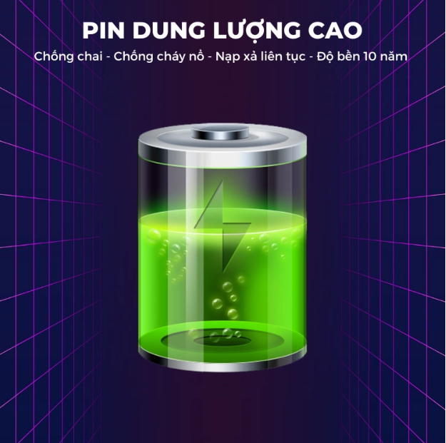 Pin dung lượng cao