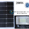 Đèn năng lượng mặt trời 200W, không tốn tiền điện, tuổi thọ lên đến 10 năm